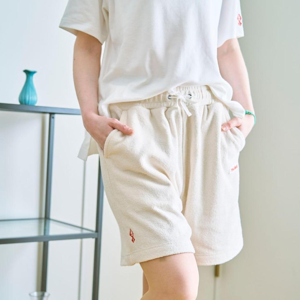 Relaxing Recovery Pile Relax Pile L Shorts Comfortable Lightweight Silhouette Mucava Official Wear Wear, Pants, Double-Sided Loungewear, Pajamas,