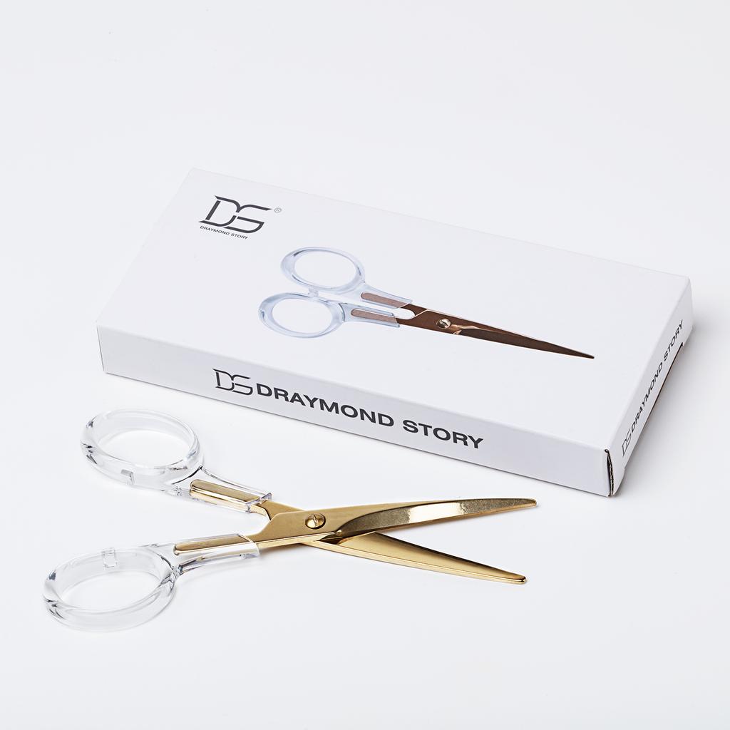 Transparent Acrylic 3-in-1 Set: Stapler + Staple Remover + Scissors Portable Office Desk Organizer Home School Supplies