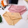 3PCS/Set Seamless Silk Women's Panties Briefs Women Underwear Female Underpants Comfortable Silk Panty Sexy Woman Lingerie M-XL