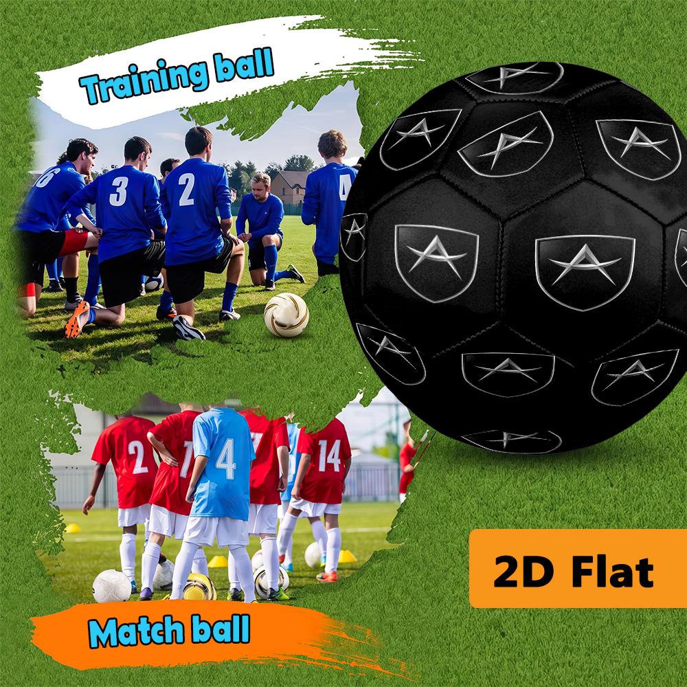 Style: Emblem Soccer Ball Suitable for both training and competition Very elastic No. 5 football Outdoor sports entertainment Training football