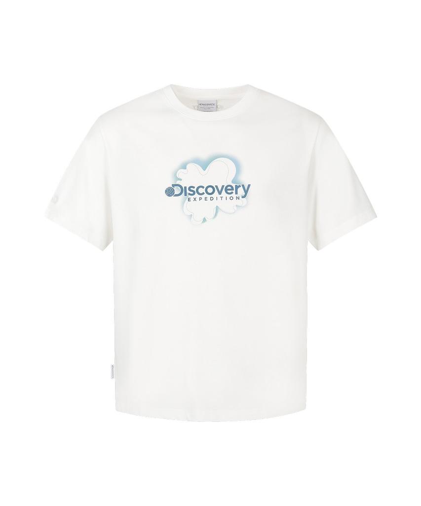 DISCOVERY EXPEDITION Uni Freshvent Футболка с коротким рукавом с надписью-картой (белый)