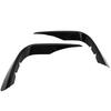 Передний бампер Wind Knife Fin Car Gloss Black Противотуманные фары Накладка на бровь Накладка для Benz GLC?Класс
