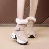 Women Boots Winter Warm Fur Sneakers Platform Snow Boots Women Ankle Boots Female Causal Shoes Ankle Boots for Women