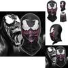Fun Halloween 3d Venom Full Face Mask Scary Balaclava Eye Masks Cap For Ultimate Costume Appeal