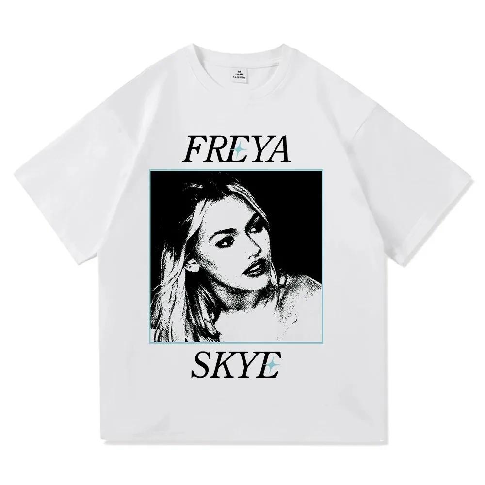 Freya Skye Stars Align Tour Poster Print TShirt Unisex Harajuku Street Style Cotton Tee Loose Fit New Summer TShirt