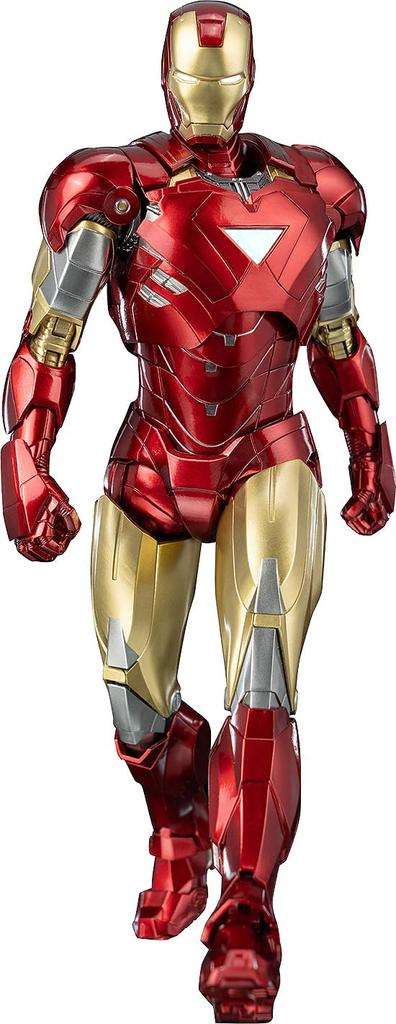 DLX Marvel Studios The Infinity Saga Iron Man Mark 6 Iron Man Mark Scale Metal Painted Movable Figure [DLX 6] 1/12 ABS&PVC&zinc Alloy&other