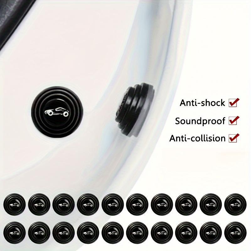 10Pcs Car Door Shockproof Pad Silent Gasket Stickers Car Trunk Sound Insulation Pad Thickening Cushion Stickers