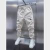 Men's Stylish Cuffed Autumn Harem Trousers - Casual Loose Fit Overalls.