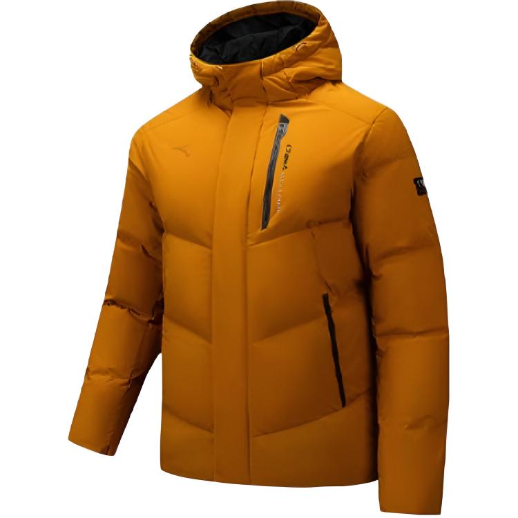 Anta Серия Kyrie Теплая повседневная куртка-пуховик на молнии с капюшоном Мужская верхняя одежда 152547943N-4