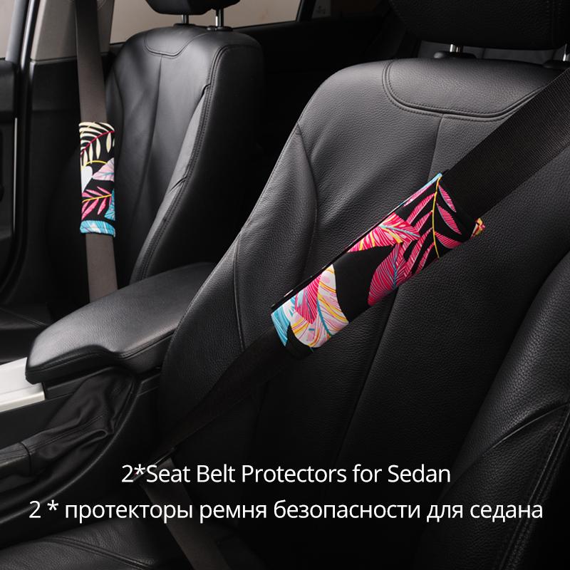 Чехол на автомобильное сиденье, многоцветное одеяло седла Baja, чехлы на сиденья, передний комплект с чехлом на руль, защитные ремни безопасности