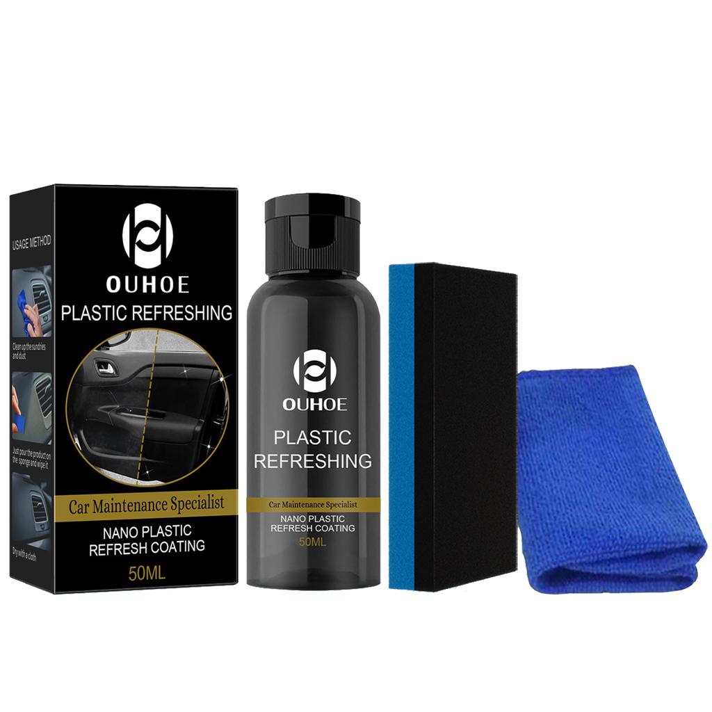 30 мл 50 мл средство для восстановления протектора пластиковых деталей автомобиля воск для приборной панели автомобильный салон пластиковое сиденье кожаный очиститель средство