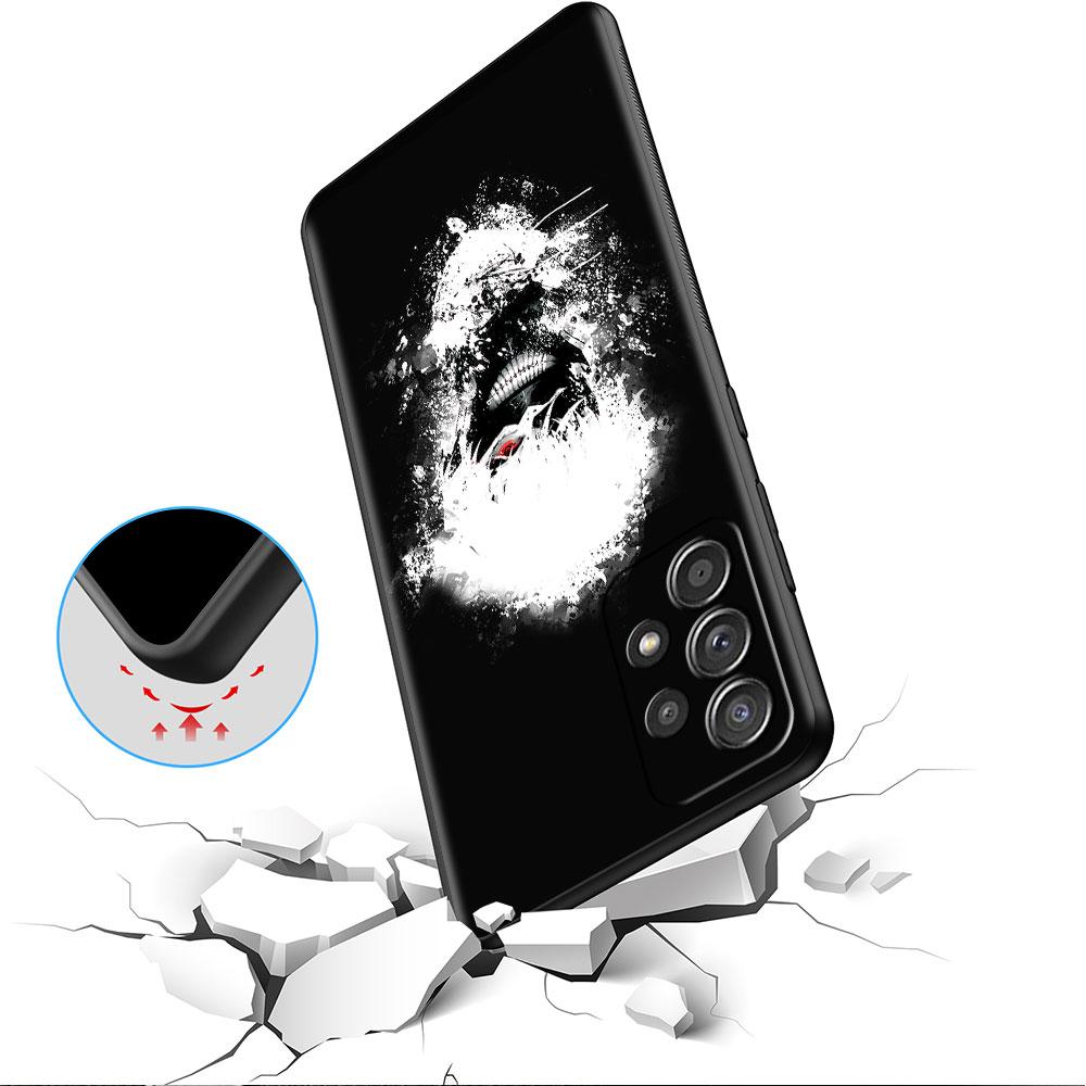 Чехол для Samsung Galaxy A52 A12 A51 A32 A71 A21s A22 A11 A02s A03 A23 A13 A53 A41 A31 A72, мягкий чехол для телефона Tokyo Ghoul Anime Sac
