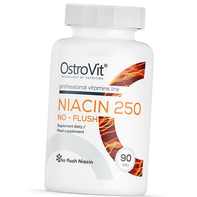 Ниацин в таблетках, Niacin 250 No-Flush, 90таб (36250119)