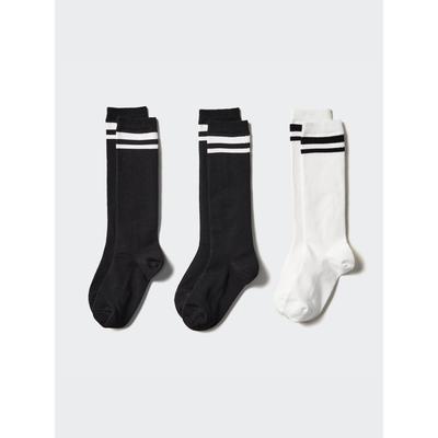 Uniqlo Японские высокие носки, комплект из 3 пар 