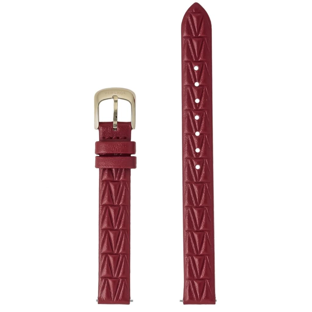 Часы Virtus Mini Venus Mini Красный циферблат Нержавеющая сталь Сапфировое стекло Кварцевые 28MM Швейцарские часы VET300321 Золото [Versace] Женские [Товар]