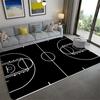 Basketball Court Carpet Basketball Area Rug for Bedroom Bedside Living Room Sofa Table Sport Theme Floor Mat Ball Games Doormat