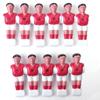 11 Pieces Plastic Foosball Man Replacement Part Guys Figure Accessories