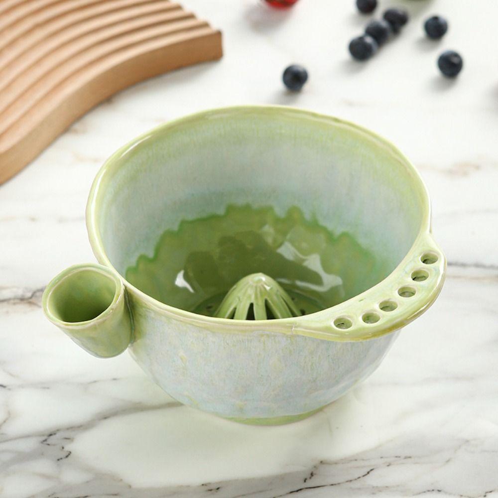 Large Capacity Ceramic Berry Washer Self-Rotating Fruit Cleaner Food Cleaning
