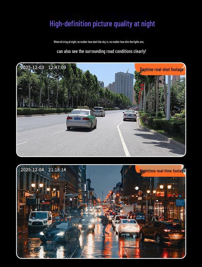 New 2025 4G Dual Recording Dash Cam with GPS Monitoring and Remote Sentry Recorder