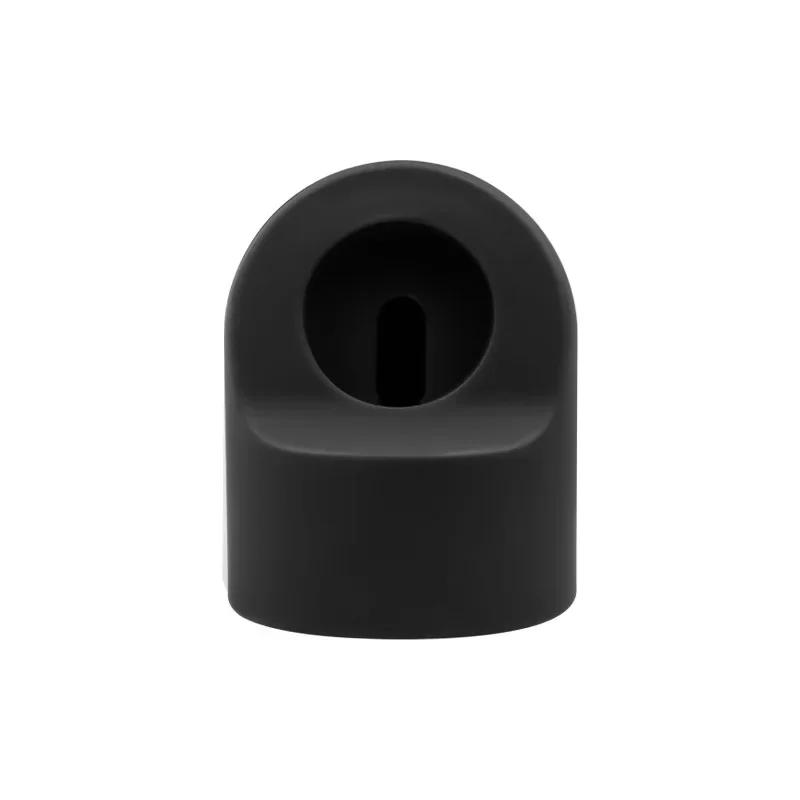 Подставка-зарядка для Apple Watch Series 9 8 Ultra 7 6 5 SE 4 3 2 Док-станция для зарядки Силиконовый кронштейн Держатель для зарядного кабеля iWatch