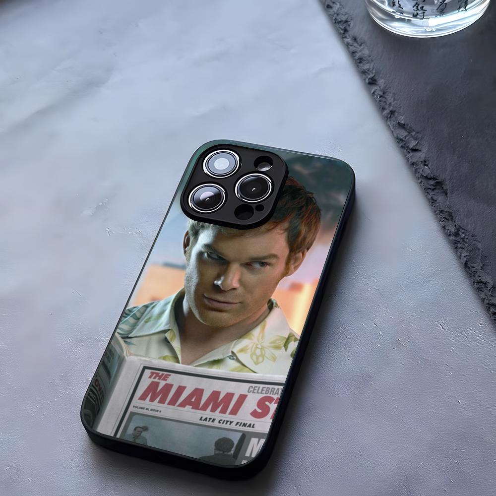 Чехол для телефона Декстер Морган Закаленное стекло Для IPhone 17 13 14 16 12 15 11 Pro Max Plus Mini X XR SE2020 Coque