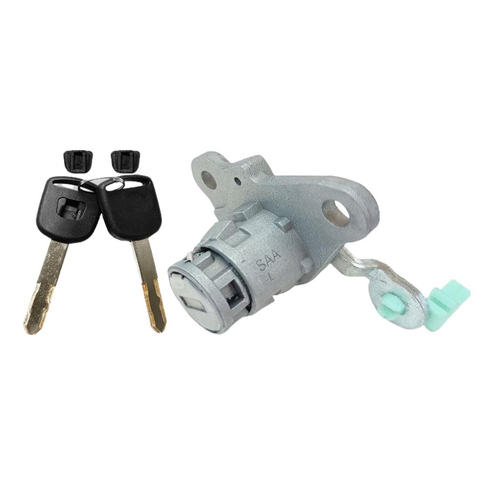 Left Driver Side Door Lock Cylinder w/Keys 72185-SLN-A01 For Honda Fit 2007-2008