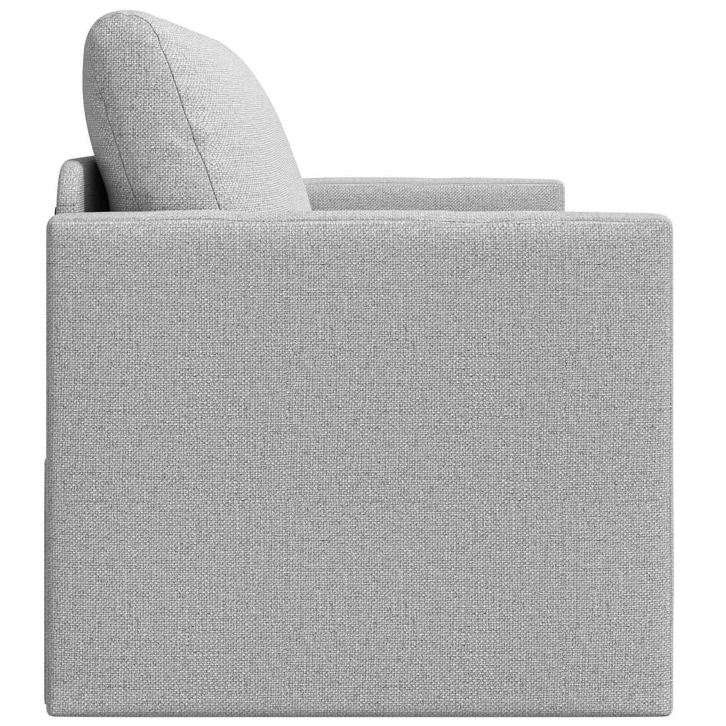 Sofa Bed Cloud Grey 124 x 71 x 78 cm Fabric
