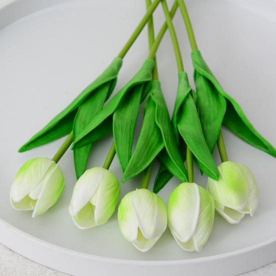 Искусственный тюльпан, реалистичный, многоразовый, красочный, поддельный цветок, свадебная вечеринка, домашний офис, центральный элемент стола, украшение из искусственных цветов