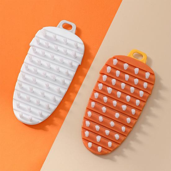 Portable Pot Brush Useful PP Material Home Accessory Flexible Vegetable Cleaning