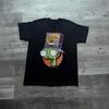 Винтажная футболка с принтом мультфильма Захватчик Зим, с коротким рукавом, ретро, унисекс, с графическим рисунком, ностальгия 90-х, летняя уличная одежда, футболка Y2k
