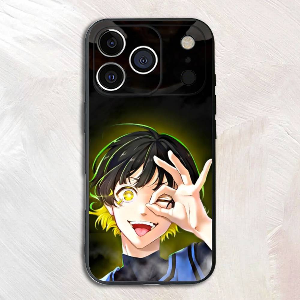 Милый Силиконовый Чехол Для Телефона B-Bachira Meguru Для iPhone 17,16,15,14,13,12 X XS Plus Pro Max Ударопрочный Мягкий Чехол