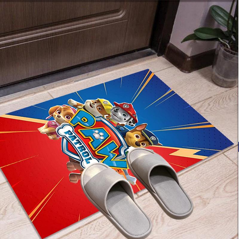 PAW Patrol Pattern Rug, Indoor/Outdoor Mat, for Picnic, Gameroom, Bedroom, Office, Living Room, Home Decor Carpet, Birthday Gift