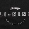 Li-Ning Простая фитнес быстросохнущая дышащая футболка с круглым вырезом и коротким рукавом, повседневный спортивный комплект, унисекс, топы ATSU817-1+AKST593-7
