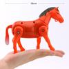 Plastic Electric Horse Model Funny Simulation Toys Horse Circling Toy  Children Early Learning Tool