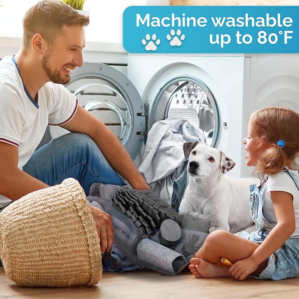 Коврик для собак Snuffle для крупных собак и собак любого размера с 10 тренировочными элементами и 3 уровнями сложности