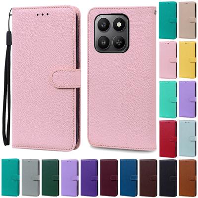 Чехол X7D для Honor X7D Чехол Книжка из кожи с откидной крышкой и кошельком для Honor X7d Чехол Подставка Магнитная обложка Коке Фундас Чехол