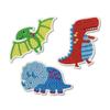 Diamond Painting Stickers Kit Dinosaurs 5 To 8.5 Cm 3 Pieces