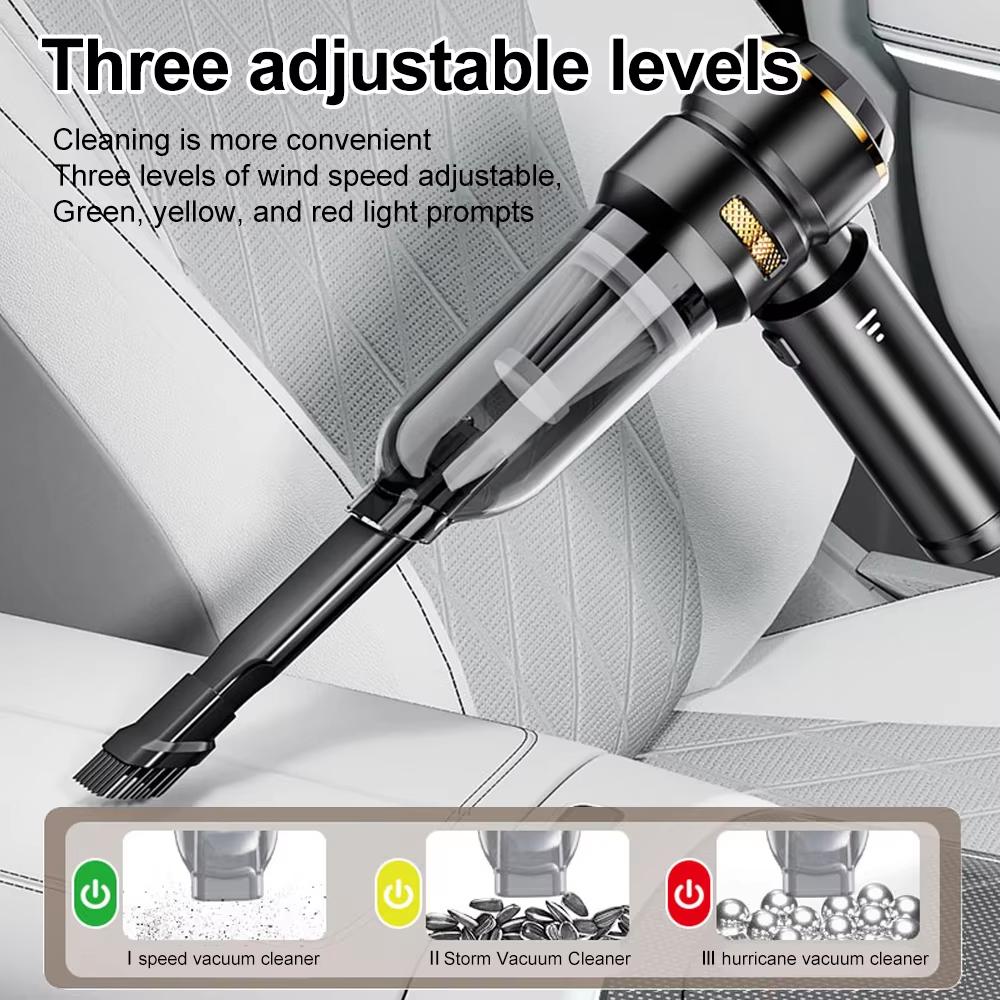 Новый 16000PA мощный автомобильный пылесос ручной бесщеточный двигатель автозапчасти 6000mAh большая емкость аккумулятора мощный беспроводной пылесос бытовая техника