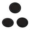 3Pcs 40mm Speaker Vibrating Membrane, Rubber Passive Bass Diaphragm Plate, Replacements Part
