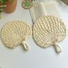 Home Decor Handmade Fan Handheld Woven Fans New Hand Held Fan