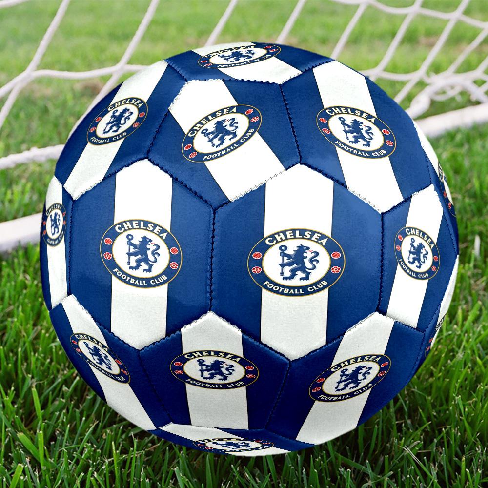 Chel-sea Fc Printed Size 5 Soccer Balls, High-Quality, Anti-Slip, Protective Football, A Unique Gift , Birthdays, Christmas Gifts