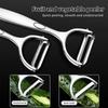 Fruit Peeling Knife, Kitchen Scraper, Household Potato Peeling, Fruit And Vegetable Melon Peeling, Stainless Steel Peeler