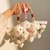 West Highland Sheepdog Pendant Plush Cartoon Rabbit Doll Small Doll Bag Pendant Keychain