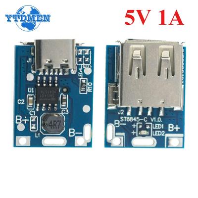 Модуль повышения напряжения 1A TYPE-C 5V, повышающий модуль питания, зарядное устройство для литиевых LiPo аккумуляторов, плата защиты, для DIY зарядного устройства 134N3P