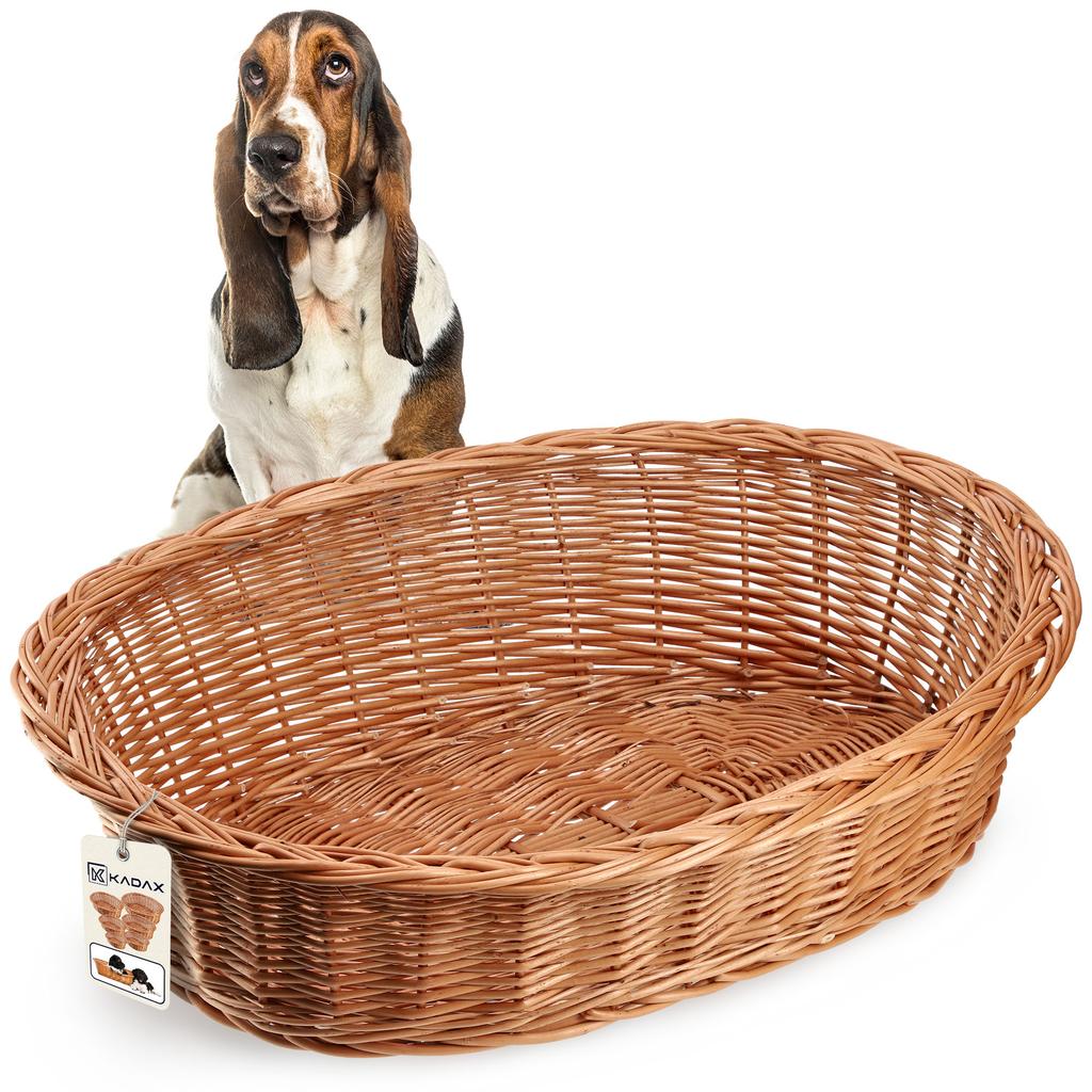 KADAX Wicker Dog Bed Wicker Xs