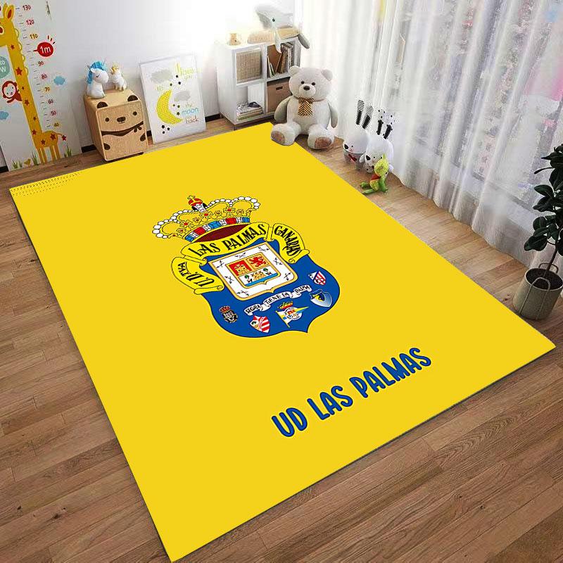 Yellow Carpet with UD Las Palmas Logo suitable as a non-slip mat for the living room or bedroom sofa