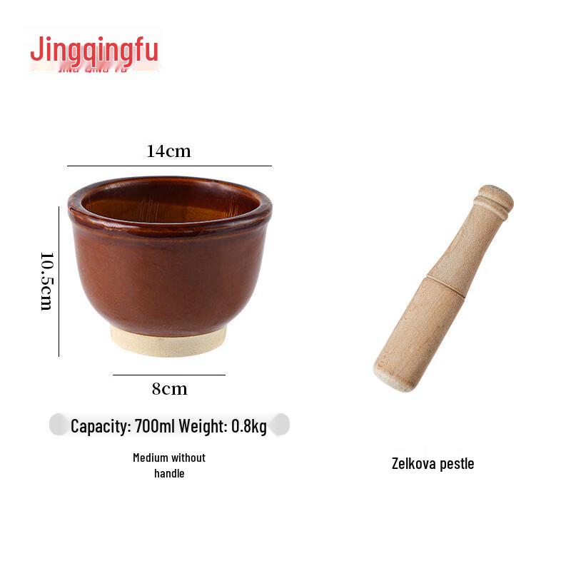 Керамическая ступка и пестик