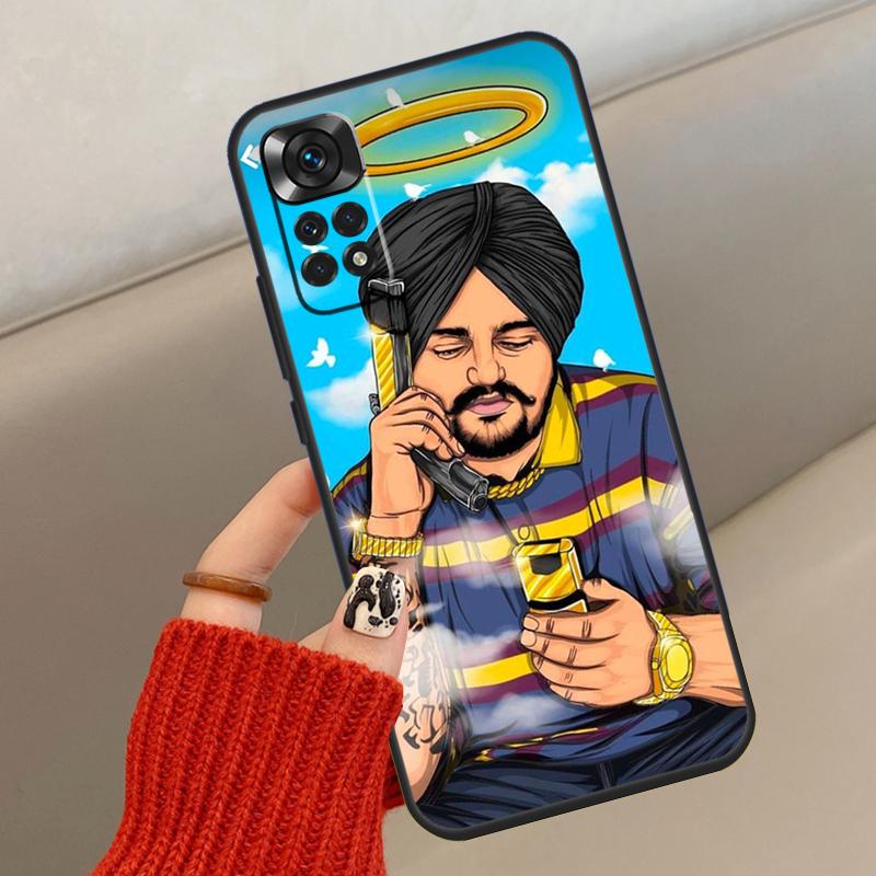 Sidhu Moosewala Case For Xiaomi Redmi Note 14 10 11 12 13 15 Pro Plus Cover For Redmi 15 14C 10C 12C 13C 15C