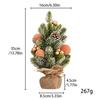 Mini Christmas Tree Desktop Ornament for Home or Family Gatherings