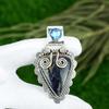Natural Kammererite Gemstone Pendant 925 Sterling Silver Jewelry For Girls